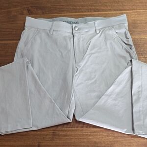 Adidas Men's Light Gray Chinos